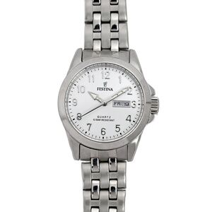 Festina Ladies Wrist Watch Stainless Steel 30mm Vintage Swiss Quartz